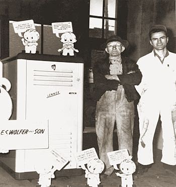 Edwin and Harold Wolfer, Circa 1950